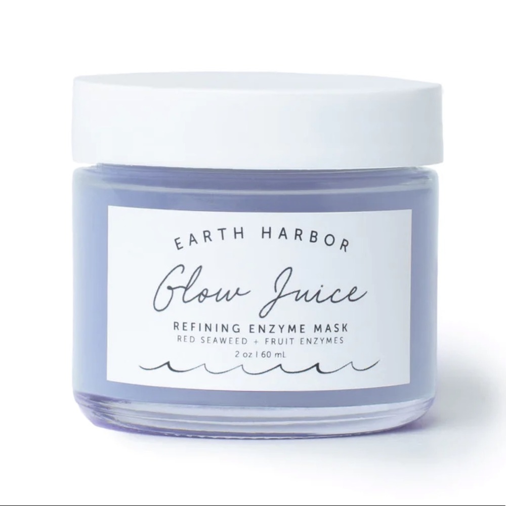 NEW EARTH HARBOR GLOW JUICE Refining Enzyme Mask